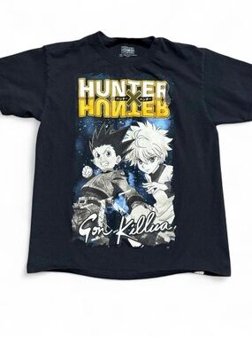Hunter x Hunter | Gon & Killua Graphic Tee | Black | S
